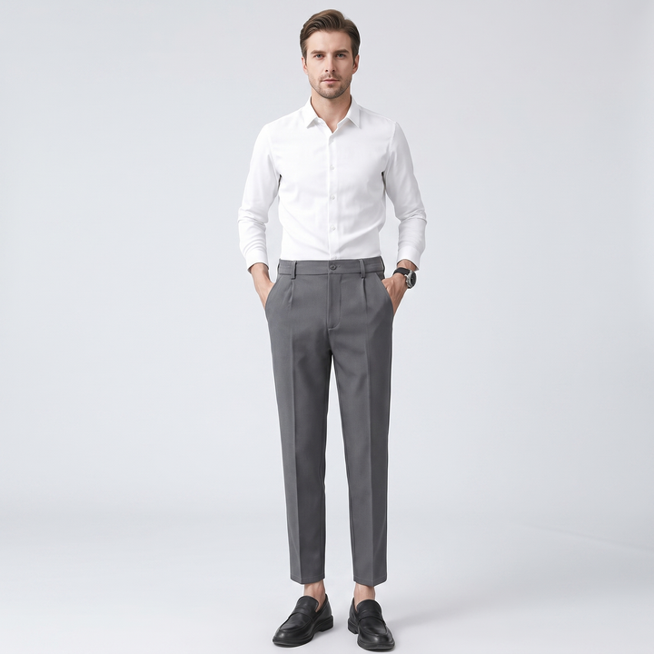 Caleb | Men’s Tapered Dress Pants in a Streamlined Fit