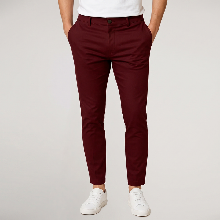 Mason | Men’s Flat-Front Tapered Dress Pants