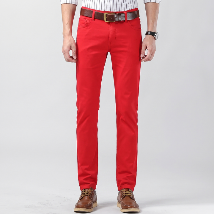 Ashton | Men’s Slim Straight-Leg Casual Pants