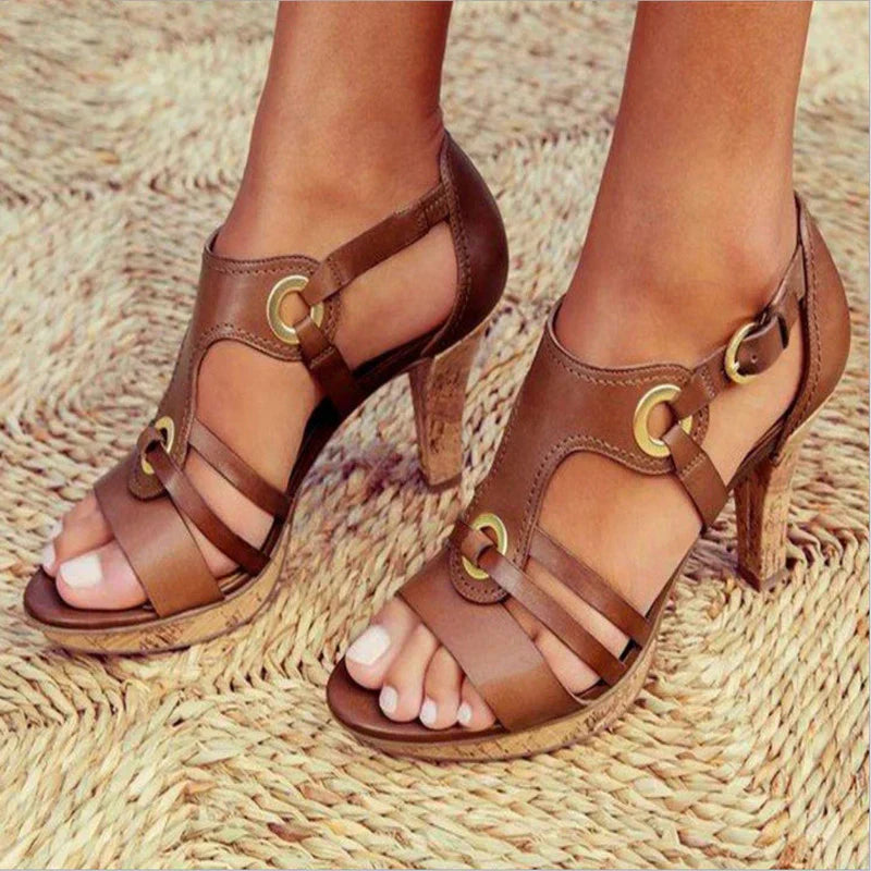 Alina | Women’s Ring-Detail Strappy High-Heel Sandals