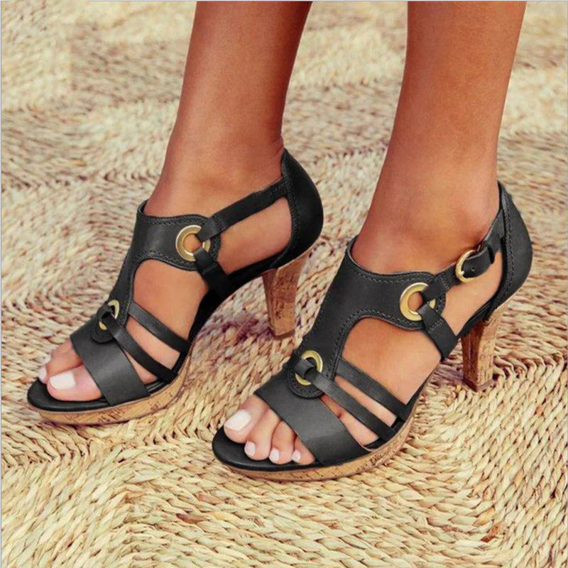 Alina | Women’s Ring-Detail Strappy High-Heel Sandals