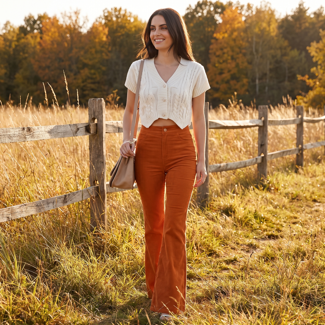 Talia | Women’s High-Rise Flare Pants
