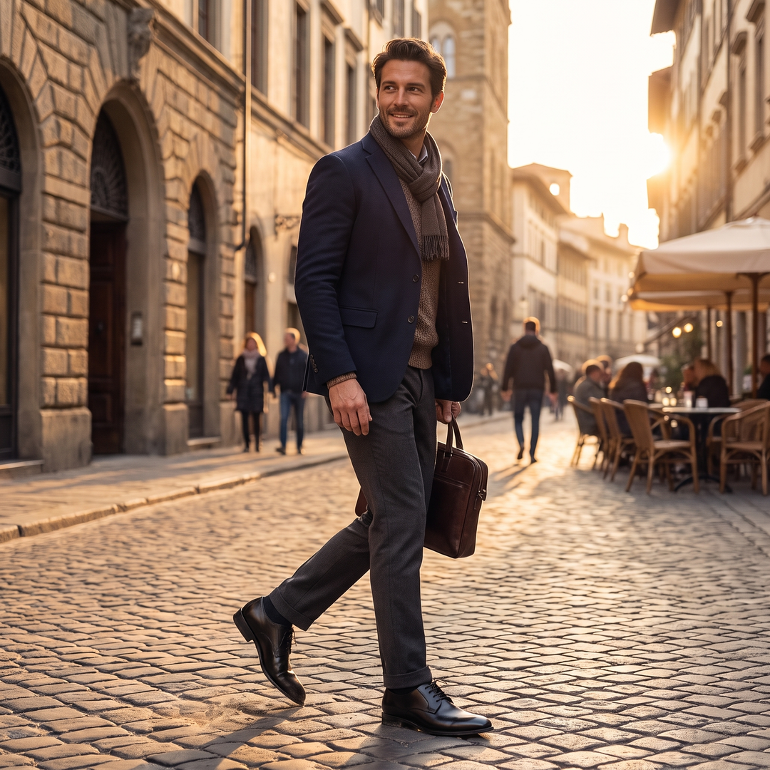 Adrian | Men’s Plain-Toe Derby Dress Shoes