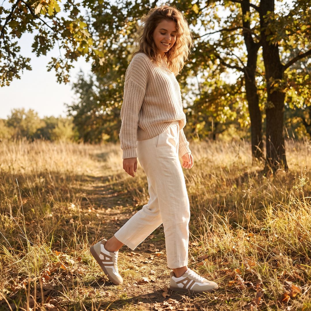 Sloane | Women’s Retro Panel Low-Top Sneakers