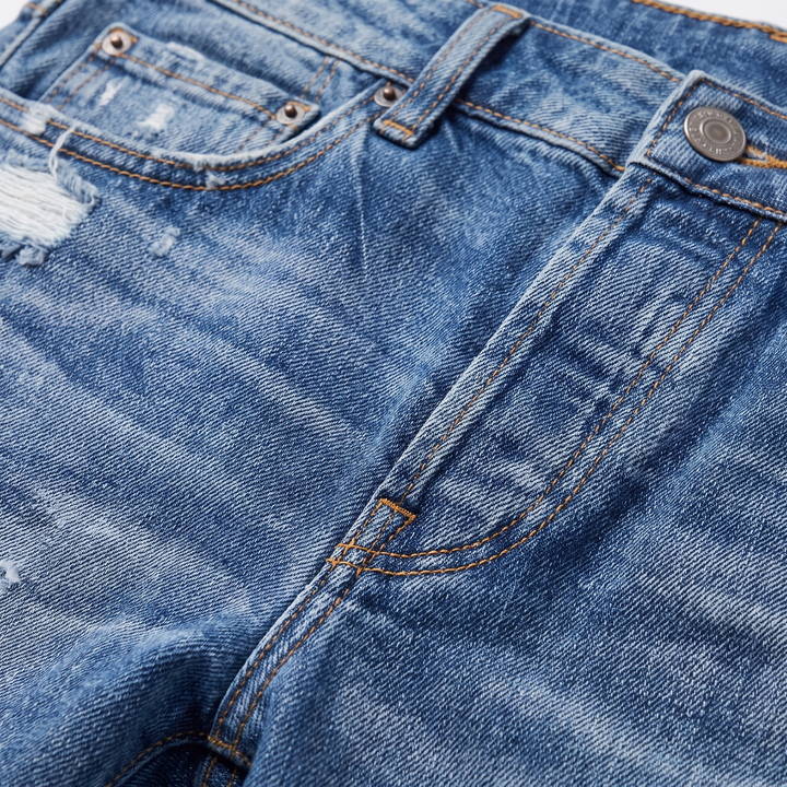 Lennox | Women’s Distressed Wide-Leg Jeans