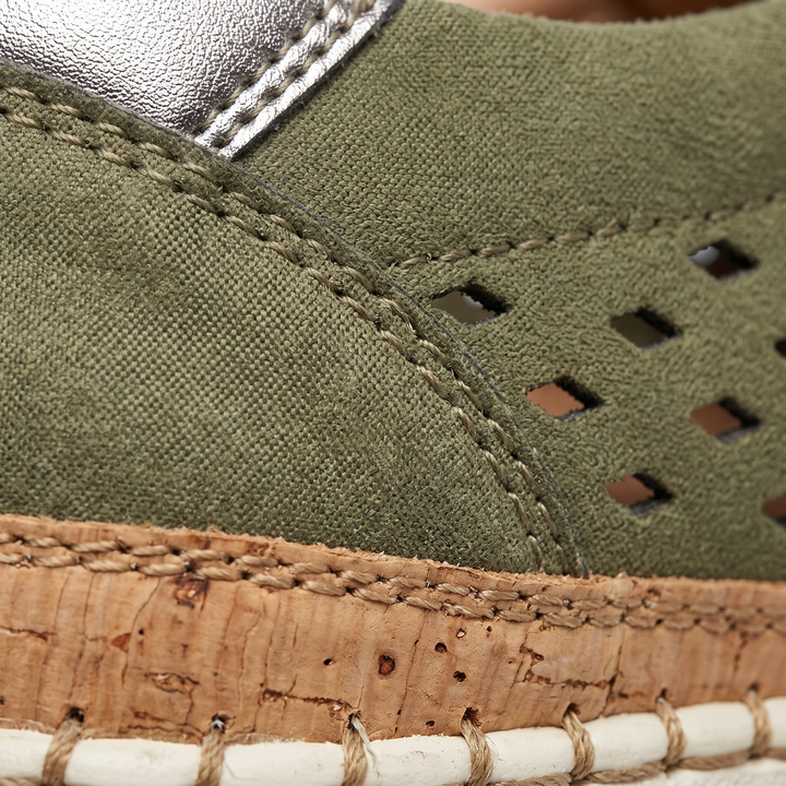 Maren | Women’s Perforated Slip-On Shoes with Tassel Detail