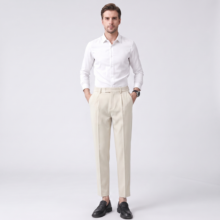 Caleb | Men’s Tapered Dress Pants in a Streamlined Fit