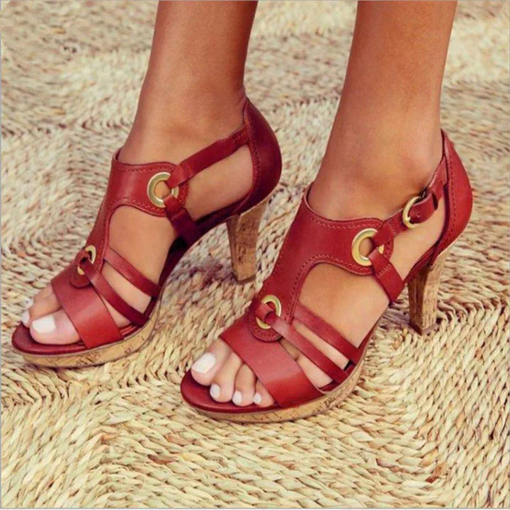 Alina | Women’s Ring-Detail Strappy High-Heel Sandals