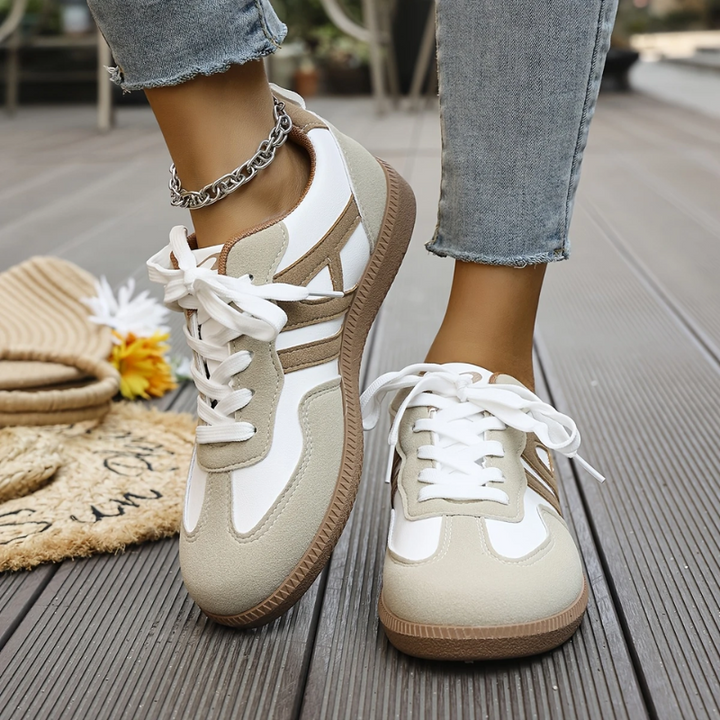 Sloane | Women’s Retro Panel Low-Top Sneakers
