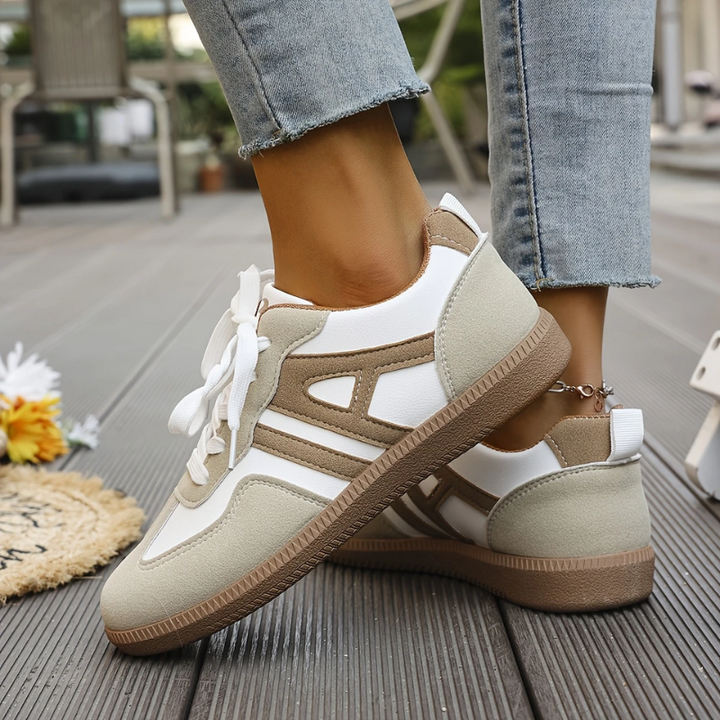 Sloane | Women’s Retro Panel Low-Top Sneakers